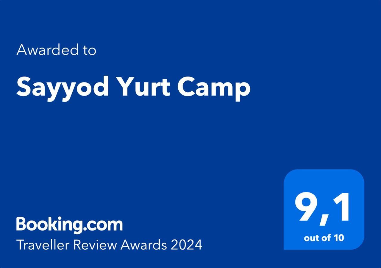 Sayyod Yurt Camp-Yurt Camp In Uzbekistan Hotel Chuprak Exterior photo